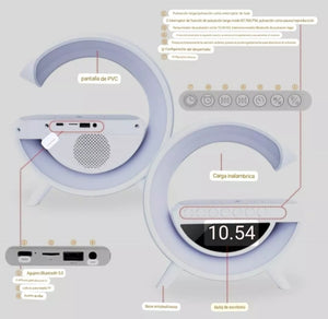 Lampara Tipo G Cargador Inalámbrico